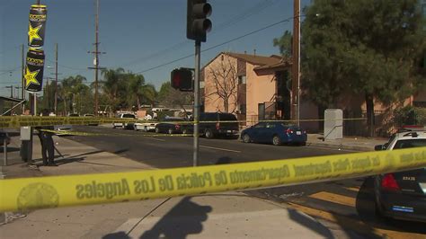 Man found shot to death in Pacoima home; gunman on the loose